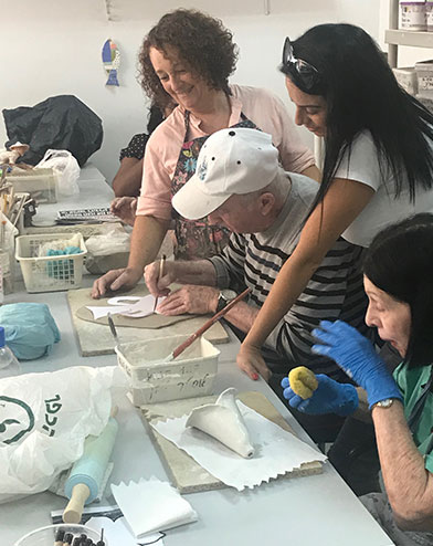 Painting Classes at Yachdav Senior Center